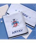 Personalised Soccer Fun - 2 Pc Bath Set
