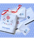 Personalised Nautical Dreams - 4 Pc Bath Set
