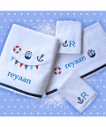Personalised Nautical Dreams - 4 Pc Bath Set