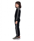 Black Striped Jacket With Jogger Pants