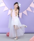 Jumpsuit With One Side Strap And Detachable Skirt