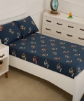 Super Bikes Organic Cotton Flat Sheet Set Double Flat Sheet