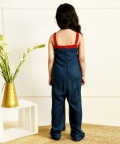 Sweat Heart Sleeve Less Solid Full Length Jumpsuit