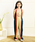 Sweat Heart Sleeve Less Solid Full Length Jumpsuit