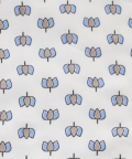 100% Organic Baby Bolster Cover Set With Fillers Lotus Print