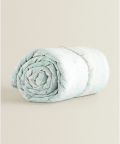 Green Lace Baby Blanket