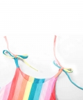 Organic Sleeveless Nightdress - Rainbow 