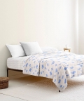The Baby Atelier 100% Organic Blue Whale Junior Quilt