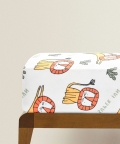 100% Organic Fitted Crib Sheet Lion Print