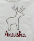 Reindeer T-shirt with Name