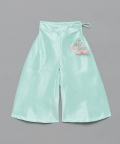 Mint Embroided Silk Palazzo Set