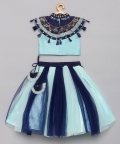 Blue Padmavati Style Lehenga Choli