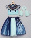 Blue Padmavati Style Lehenga Choli