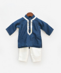 Teal Blue Kurta And Pant