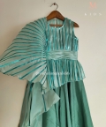 Teal Green Gown