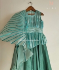 Teal Green Gown