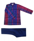 Textured Kurta with Printing