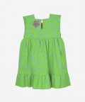 Tree Hugger Reversible Neon Green And Tiny Flowers & Orange And Tiny Flowers
