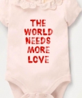 The World Needs More Love Romper