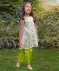 Tiranga Kurta And Dhoti Pants Set
