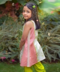 Tiranga Kurta And Dhoti Pants Set