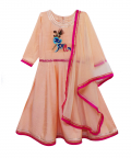 Embroidered Laddo Gopal Anarkali Set