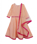 Embroidered Laddo Gopal Anarkali Set