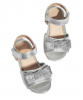 Silver Shine Sandals