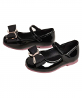 Black Shine Bow Bellies