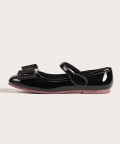 Black Shine Bow Bellies