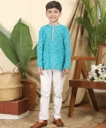 Zarkha Ethnic Embroidered Short Kurta