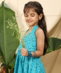 Zarkha Halter Neck Tunic & Pyjama Set