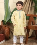 Panna Embroidered Kurta & Churidaar Set