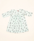 Green Cats Style Frill Nighty