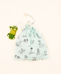 Green Cats Style Frill Nighty
