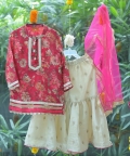 Floral Sharara Set 