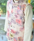 Ivory Floral Jacket Set