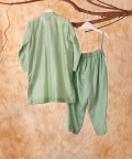 Embroidered Kurta With Pant