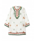 Tricolor Lace Kurta Set