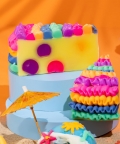Fiesta Frill Cake Soap