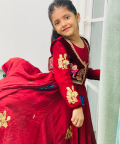 Maroon Chanderi Embroidered Anarkali Set
