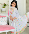Color Full Mirror Anarkali Set 