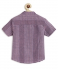 Self Kantha Shirt - Purple