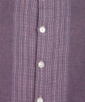 Self Kantha Shirt - Purple