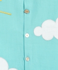Cloudy Sun Shirt-Blue