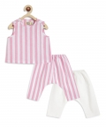 Little Champ Jhabla Set-Pink
