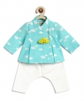 Little Dreamer Jhabla Set-Blue