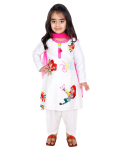 Ivory Holi Theme Suit