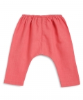Chirpy Checks Jhabla Set-Red