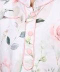 Hummingbird Print Kurta & Dhoti Set